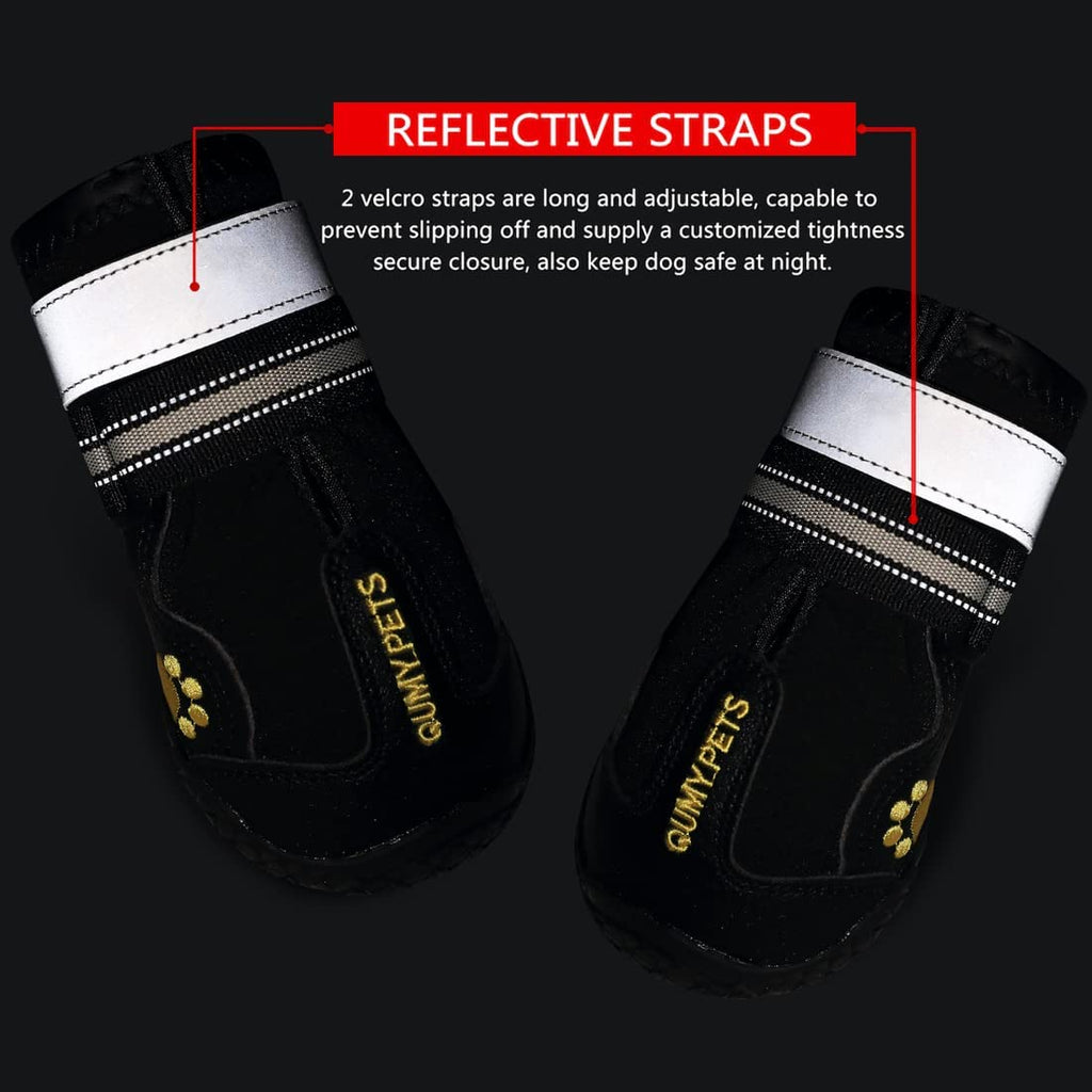 Durable Dog Shoes for All Seasons - Protect Your Pup's Paws with Stylish and Functional Boots for Winter, Summer, and Rainy Days