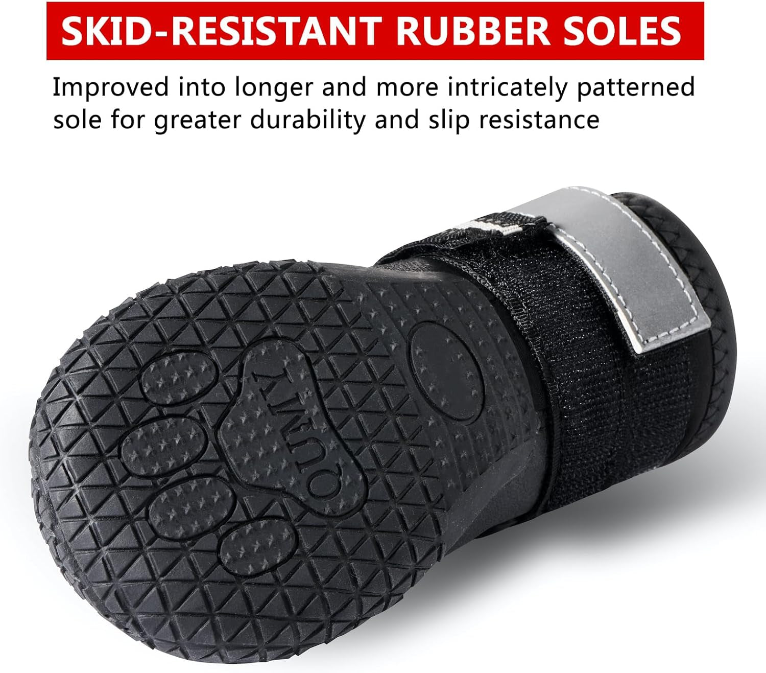 Durable Dog Shoes for All Seasons - Protect Your Pup's Paws with Stylish and Functional Boots for Winter, Summer, and Rainy Days