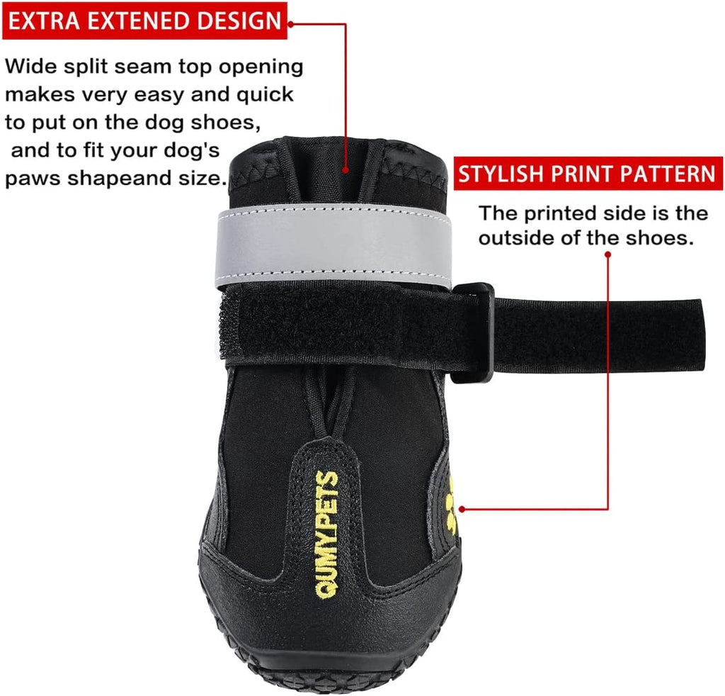 Durable Dog Shoes for All Seasons - Protect Your Pup's Paws with Stylish and Functional Boots for Winter, Summer, and Rainy Days