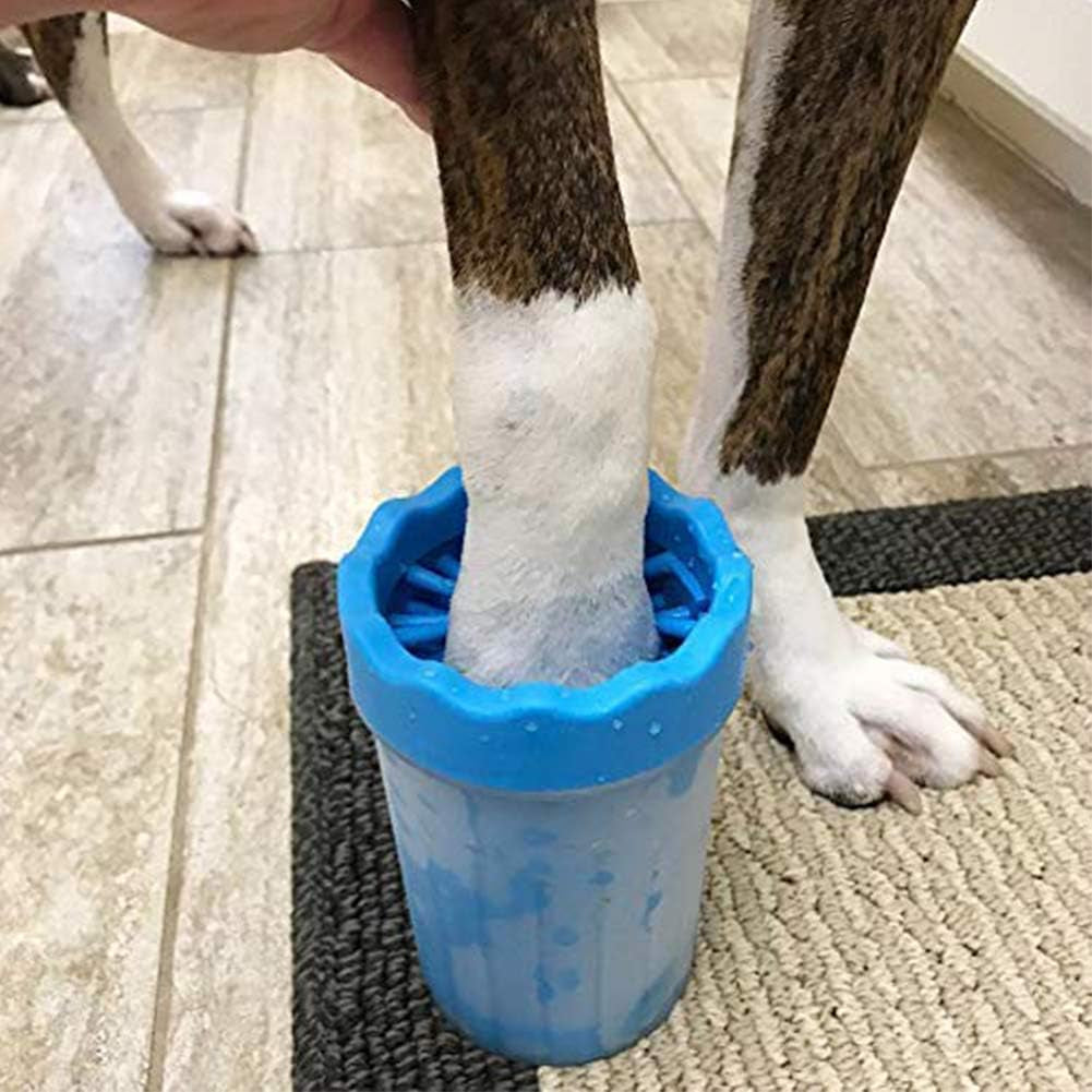 Revolutionary Dog Paw Cleaner Cup - Effortless Mud and Dirt Removal for Your Furry Friends!